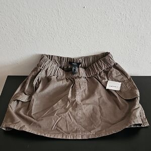 Forever 21 Taupe Mini Skirt